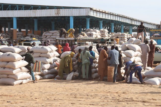 Marché de demi-gros dans la commune de Tchadoua de la région de Maradi